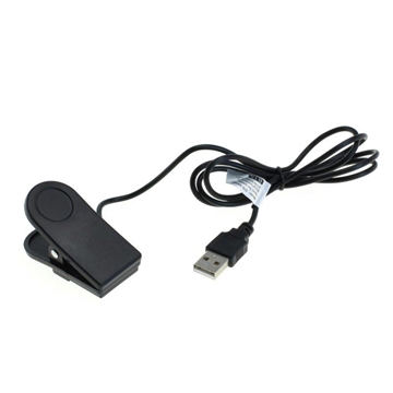 OTB Kabel USB do ładowania / transmisji danych do Garmin Forerunner 230/235/630/735XT, Approach G10/S20, vivomove HR - 1m - czarny