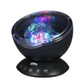 Projektor Ocean Wave z Kolorową Lampą LED