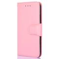 OnePlus 10T Etui-Portfel Zamykane na Magnes - Różowy