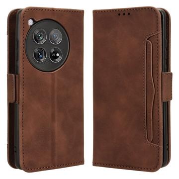 OnePlus 12R/Ace 3 Etui-Portfel Seria Cardholder - Brąz