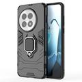 OnePlus 13 Hybrydowe Etui z Uchwytem Ring - Czarne