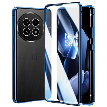 OnePlus 13 Magnetyczne Etui ze Szkłem Hartowanym - Błękit