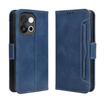 OnePlus 13T/13s Etui z portfelem na karty - niebieskie