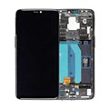 OnePlus 6 Panel Przedni i Wyświetlacz LCD - Mirror Black