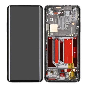 OnePlus 7 Pro Panel Przedni i Wyświetlacz LCD 2011100059 - Szary Mirror
