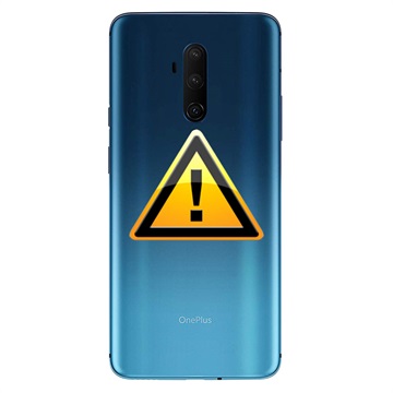 Naprawa Klapki Baterii OnePlus 7T Pro - Błękit