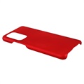 Gumowane Etui z Tworzywa do OnePlus 9 - Czerwień