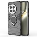 OnePlus Ace 3 Pro Hybrydowe Etui z Uchwytem Ring - Czarne