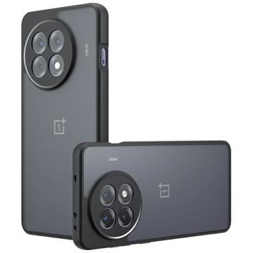 OnePlus Ace 5/5 Pro/13R Matowe Mrożone Etui Hybrydowe - czarny