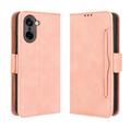 OnePlus Ace 5 Racing/Nord CE5 Etui portfelowe na kartę - różowe