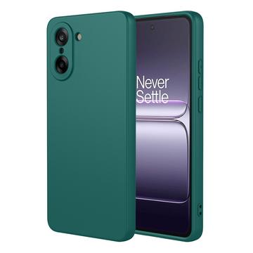 OnePlus Ace 5 Racing/Nord CE5 Wstrząsoodporne silikonowe etui - Czarno-zielony