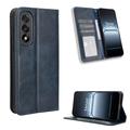 OnePlus Ace 5 Ultra/Nord 5 Etui z Portfelem Retro z Magnetycznym Zamknięciem - Błękit