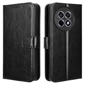 OnePlus Ace 5/5 Pro/13R Etui portfelowe z magnetycznym zamknięciem - czarny