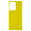 Gumowane Etui z Tworzywa do OnePlus Nord 2T - Żółty