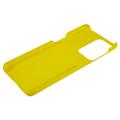 Gumowane Etui z Tworzywa do OnePlus Nord 2T - Żółty