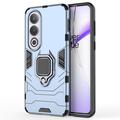 OnePlus Nord CE4/Ace 3V Hybrydowe Etui z Uchwytem Ring - Błękit
