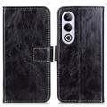 OnePlus Nord CE4/Oppo K12 Etui portfelowe z magnetycznym zamknięciem - czarny