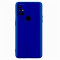 Gumowane Etui z Tworzywa do OnePlus Nord N10 5G - Błękit