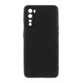 Etui TPU OnePlus Nord Twill Texture - czarny