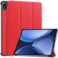 Etui Smart Folio OnePlus Pad 2 Pro/Pad 3/Oppo Pad 4 Pro z serii Tri-Fold - czerwone