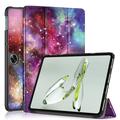 OnePlus Pad Go/Oppo Pad Air2 Inteligentne Etui Folio z Serii Tri-Fold - Galaktyka