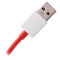 Kabel OnePlus USB-C - Czerwono-Biały