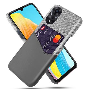 Oppo A18/A38 Etui KSQ z Miejscem na Kartę - Szary