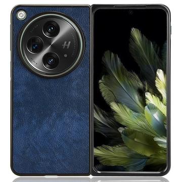 Oppo Find N3/OnePlus Open Powlekane Plastikowe Etui - Błękit