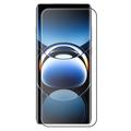 Osłona na Cały Wyświetlacz z Hartowanego Szkła Oppo Find X7 - Czarna Krawędź