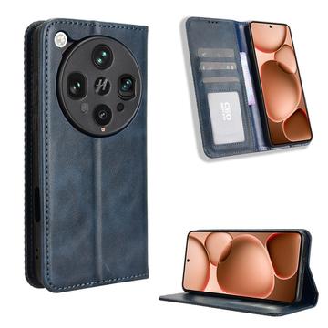 Oppo Find X8 Ultra Etui z Portfelem Retro z Magnetycznym Zamknięciem