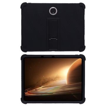 Oppo Pad 2 silikonowe etui z podpórką - czarne
