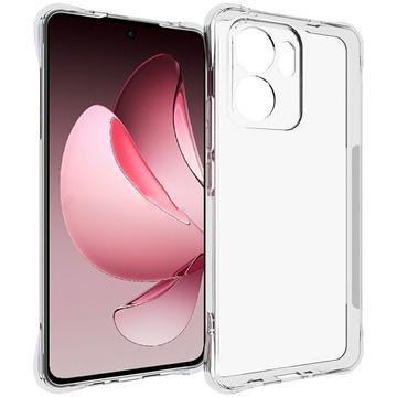 Oppo Reno13 F Wstrząsoodporne Etui z TPU - Przezroczyste