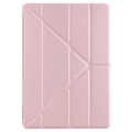 iPad 10.2 2019/2020/2021 Etui Folio Origami Stand - Różowe Złoto