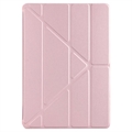 iPad 10.2 2019/2020/2021 Etui Folio Origami Stand - Różowe Złoto