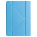 iPad 10.2 2019/2020/2021 Etui Folio Origami Stand - Błękitne