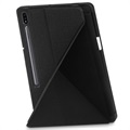 Samsung Galaxy Tab S7+/S8+ Etui Folio Origami Stand - Czarne