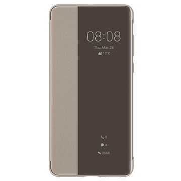 Huawei P40 Etui Smart View 51993705 - Khaki