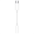 Przejściówka do Słuchawek Apple USB-C/3.5mm MU7E2ZM/A - Biała