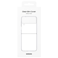 Etui Clear Slim Cover do Samsung Galaxy Z Flip4 5G EF-QF721CTEGWW - Transparentny