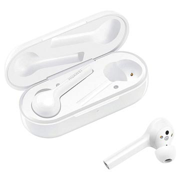 Słuchawki Bezprzewodowe Huawei Freebuds 55030236 (Opakowanie zbiorcze - Stan zadowalający) - Biel