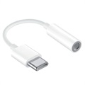 Kabel Przejściowy Huawei CM20 USB-C / 3,5mm 55030086 - Biały