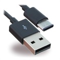 Kabel do Ładowania & Transferu Danych CA-232CD USB 2.0 / USB 3.1 Typu-C - Czarny