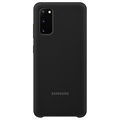 Etui Silicone Cover EF-PG980TBEGEU do Samsung Galaxy S20 - Czarne