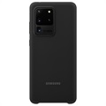 Samsung Galaxy S20 Ultra Silikonowe Etui EF-PG988TBEGEU - Czarne