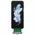 Etui Silicone Cover z Paskiem EF-GF721TBEGWW do Samsung Galaxy Z Flip4 5G - Czarny