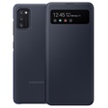 Etui z portfelem EF-EA415PBEGEU S View do Samsung Galaxy A41 - Czarne