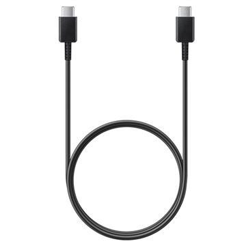 Kabel USB-C / USB-C Samsung EP-DA705BBE - 1m - Zastępcze - Czarny