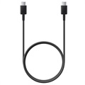 Kabel USB-C / USB-C Samsung EP-DA705BBEGWW - 1m - Czarny