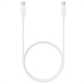 Kabel USB-C / USB-C Samsung EP-DA705BWEGWW - 1m - Biały