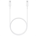 Kabel USB-C / USB-C Samsung EP-DA705BWEGWW - 1m - Zastępcze - Biel